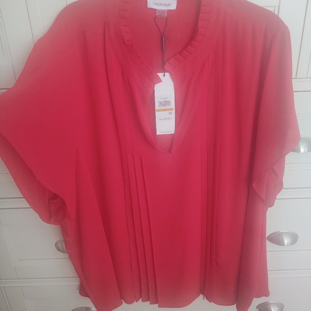 Calvin Klein Plus Size Top